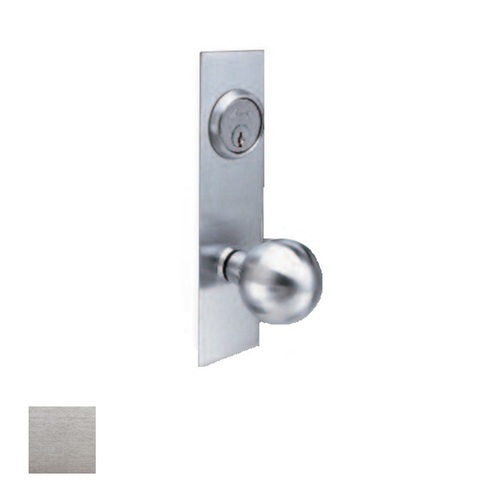 AM Series Knob for Escutcheon Satin Chrome