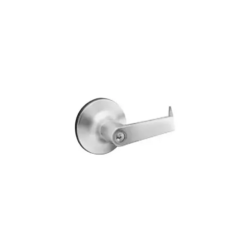 Exit Device Trim, Lever By Rose, Satin Chrome