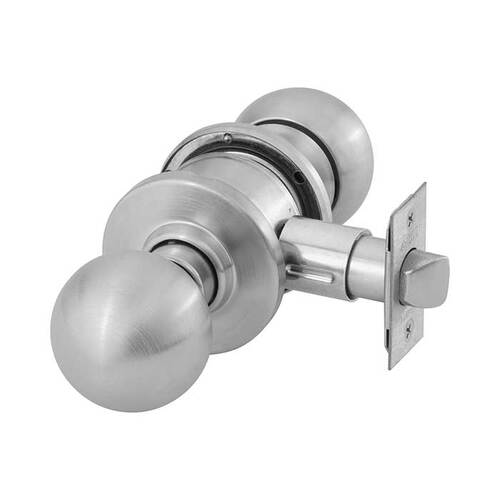 6 Line U15 Passage Knob Lockset Satin Chrome