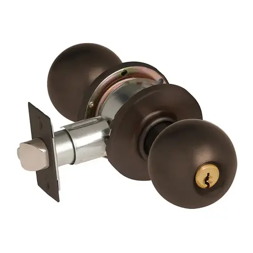 6 Line G04 Storeroom/Closet Knob Lockset Oil Rubbed Dark Bronze