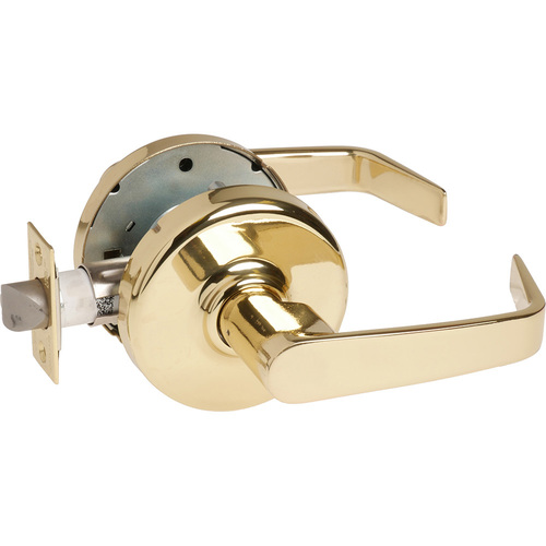 CL3810 Passage Lockset Bright Polished Brass