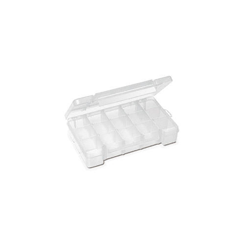 CRL AM05705 6 to 18 Compartment Plastic Parts Box