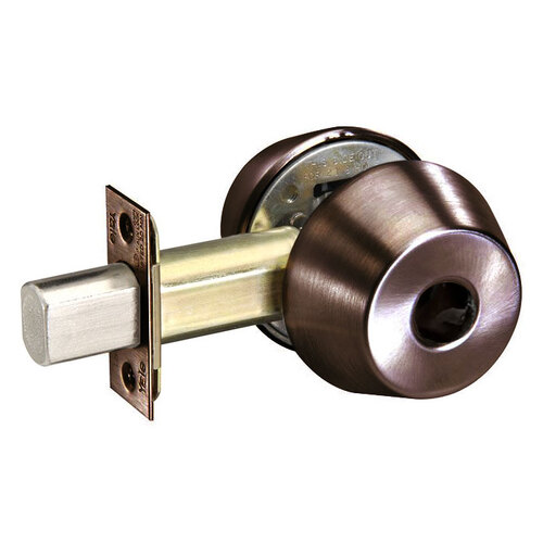 D200 Series Deadbolt Grade 2, Dark Oxidized Satin Bronze