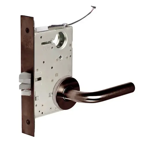 ML20932 Mortise Electrified Lever Lockset x REX Oil Rubbed Dark Bronze