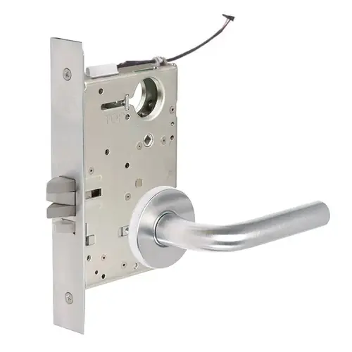 ML20914 Mortise Electrified Lever Lockset Bright Polished Chrome