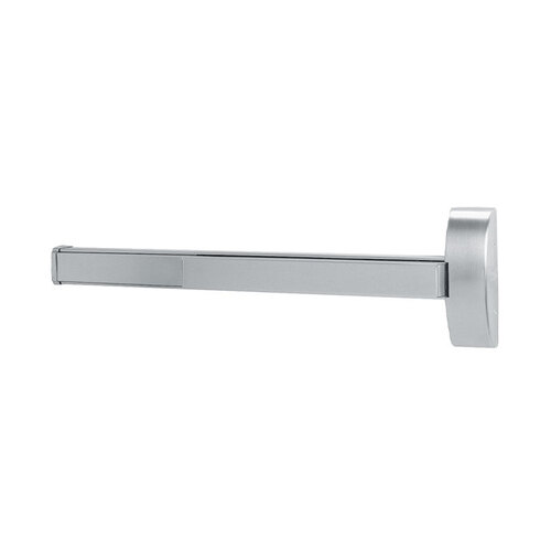 Fire-Rated 9500 Series Mortise Exit Device, Satin Stainless Steel