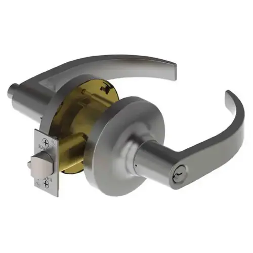 3400 Series Entry Lever Satin Chrome