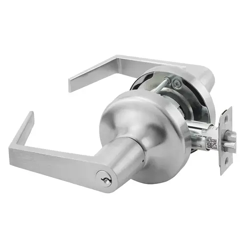 5300LN Series Standard Duty Lever Lock, Satin Chrome