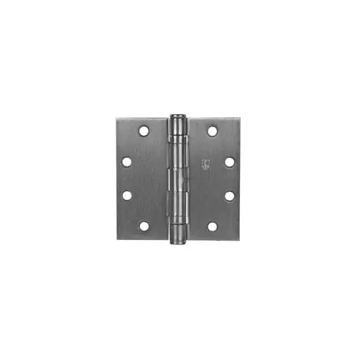 Full Mortise Commercial Hinge - Ball Tip Satin Nickel