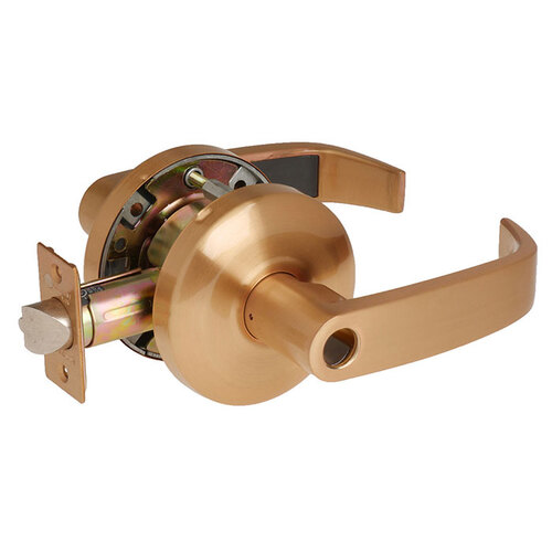 6500 Series G04 Storeroom/Closet Lever Lock Satin Bronze