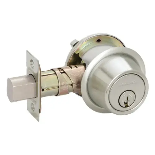 B560P Single Cylinder Deadbolt, Satin Nickel