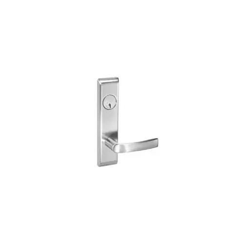 8867FL Mortise Dormitory or Exit Lever Lockset, Bright Polished Brass