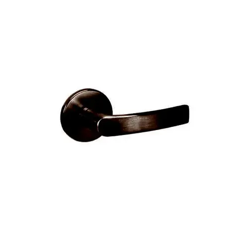 8800FL Mortise Lever Rose Dummy Trim With Strike, MO, R, Dark Oxidized Satin Bronze