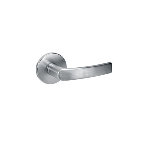 8800FL Mortise Lever Rose Dummy Trim, MO, R, Satin Stainless Steel