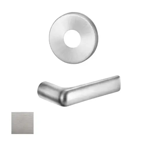 8200 Series 8204 Outside Trim Lever and Rose Satin Chrome