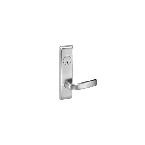 8817-2FL Mortise Apartment, Exit or Public Toilet Lever Lockset, Bright Polished Brass