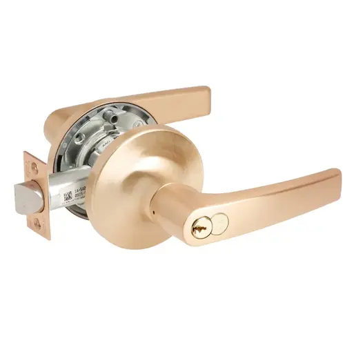 5400LN Series Heavy Duty Lever lock, Satin Bronze