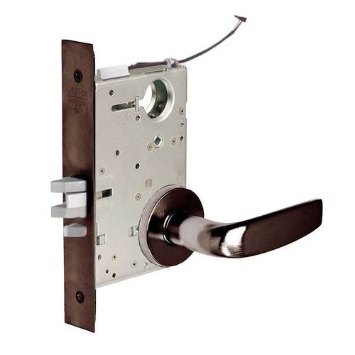 ML20906 Mortise Electrified Lever Lockset x REX Oil Rubbed Dark Bronze