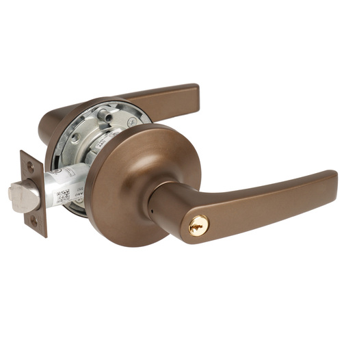 5400LN Series Heavy Duty Lever lock, Dark Oxidized Satin Bronze