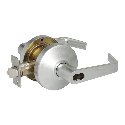 B Series Entry/Office Lock, Satin Chrome