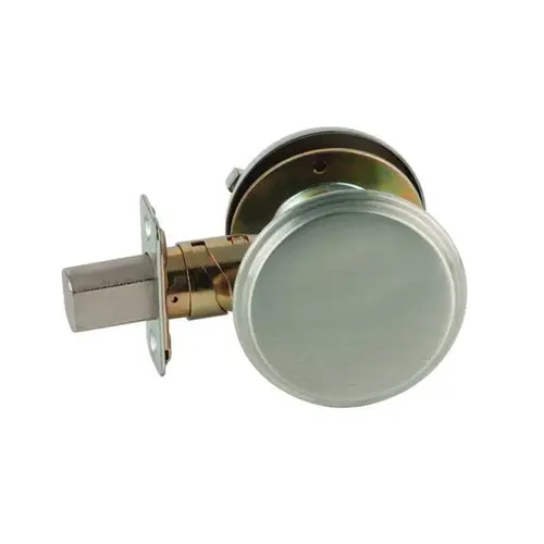 B581 Door Bolt With Trim Satin Nickel