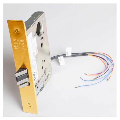 ACSI M1510M-AE-1-8205-3 8205 Entrance/Office Mortise Body - Authorized Egress - Motor Drive - Fail Safe Bright Polished Brass