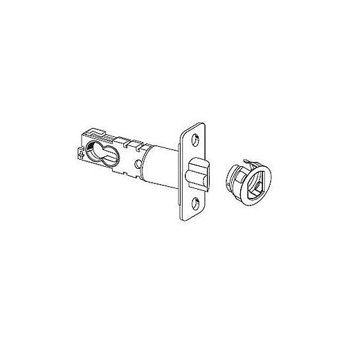 F Series Dual Option Dead Latch 1" x 2 1/4" Bright Polished Chrome