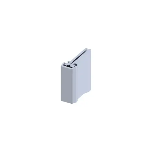 Roton Continuous Geared Hinge Satin Aluminum Clear