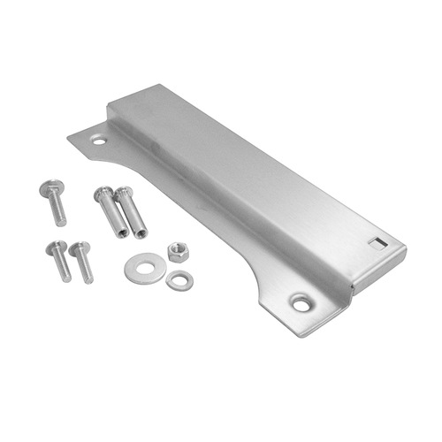 HES 150-630 Electric Strike Latch Guard, Satin Stainless Steel