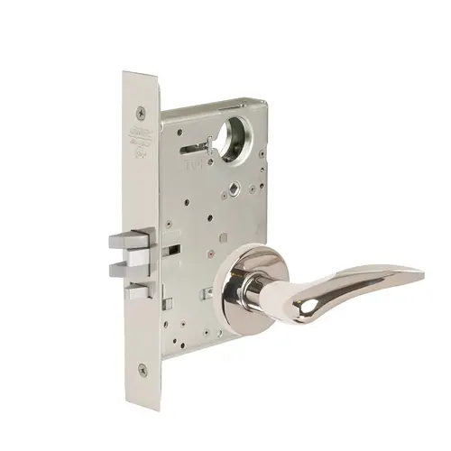 ML2055 Mortise Classroom Lever Lockset Bright Polished Chrome