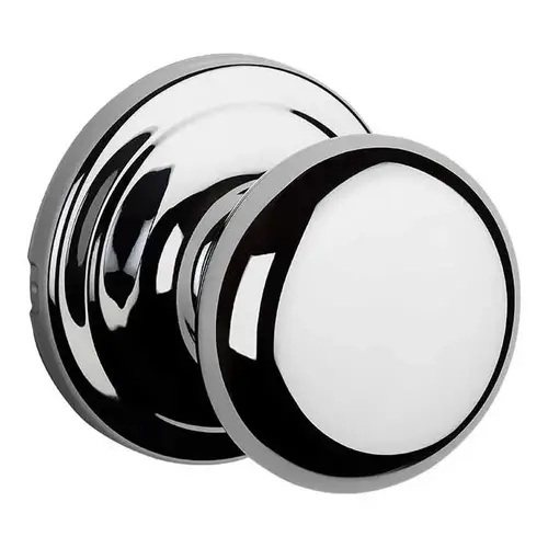 Hancock Passage Knob Bright Polished Chrome