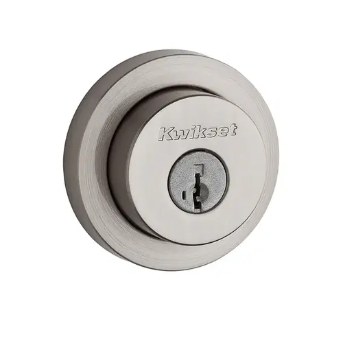 Milan Single Cylinder Deadbolt Satin Nickel