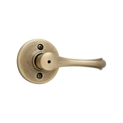 Dorian Privacy Lever Satin Brass Blackened