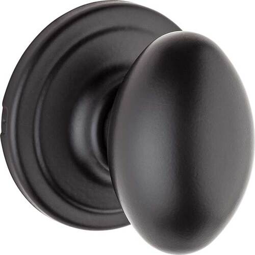 Laurel Passage Knob Iron Black