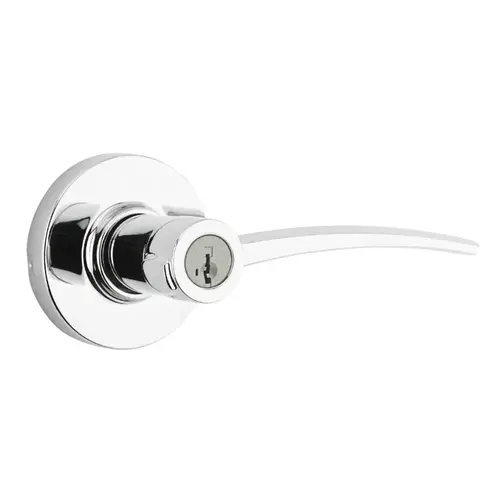 Katara Keyed Entry Lever Bright Polished Chrome