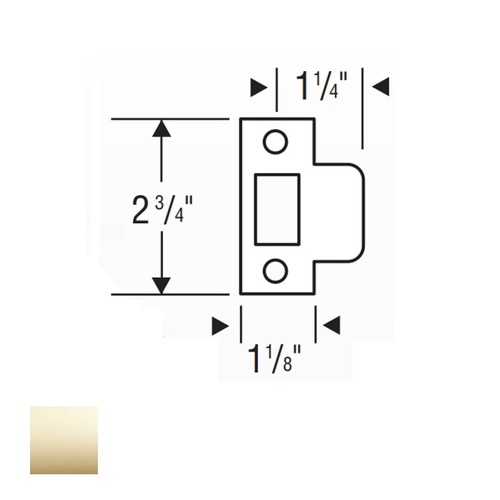 CL Series T-Strike Bright Polished Brass