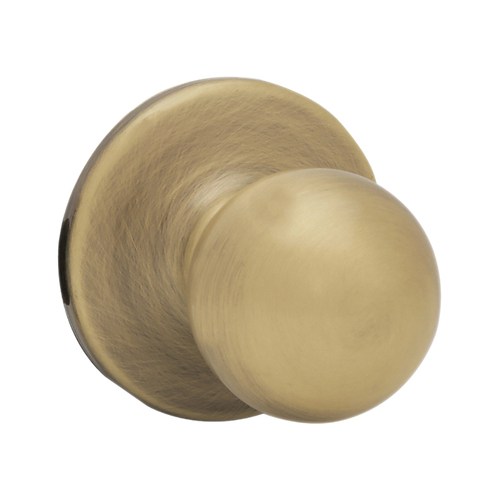 Polo Passage Knob Satin Brass Blackened