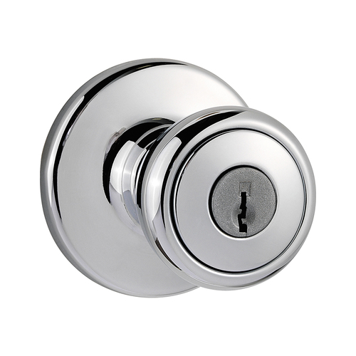 Tylo Keyed Entry Knob Bright Polished Chrome