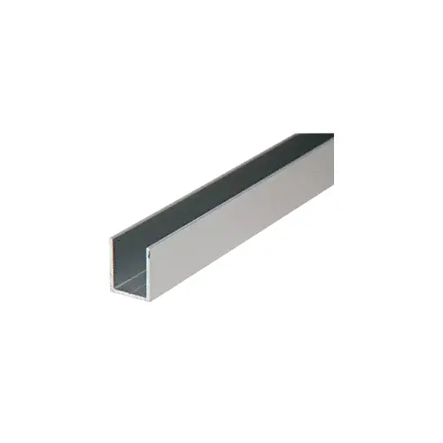 CRL BEL2 Satin Anodized Custom Metal Insert U-Channel 98.5" Length