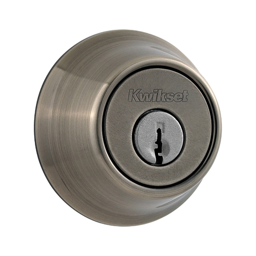 665 Double Cylinder Deadbolt Satin Nickel Blackened