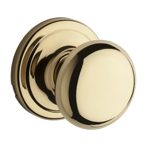 Hancock Passage Knob Lifetime Polished Brass