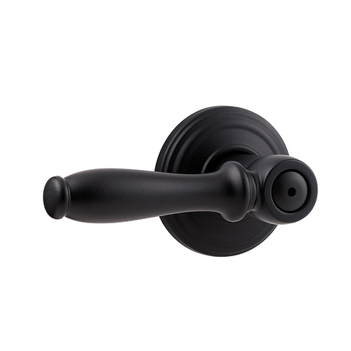 Ashfield Privacy Lever Iron Black