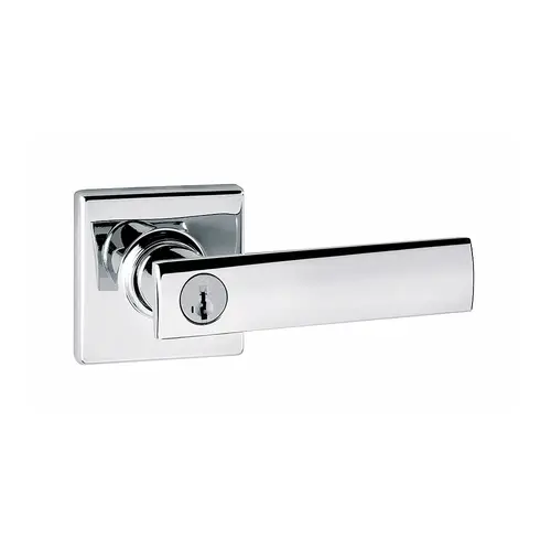 Vedani Keyed Entry Lever Bright Polished Chrome