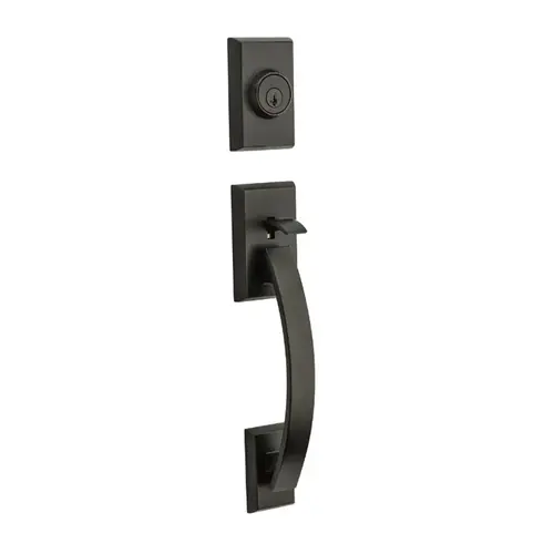 Tavaris Exterior Single Cylinder Handleset Trim Venetian Bronze