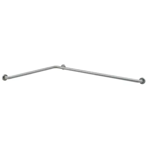 1-1/2" Diameter Two-Wall Shower Grab Bar, Peened