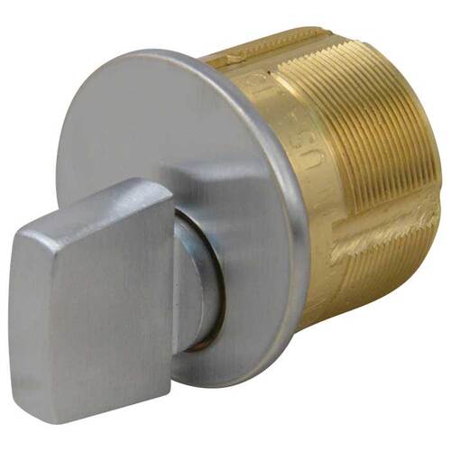 Kaba Ilco 7161TK2-26D-EH Mortise Turn Knob Cylinder Satin Chrome