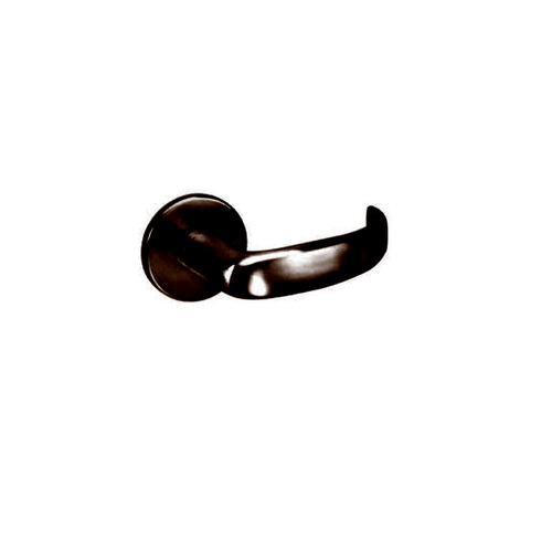 8802FL Mortise Privacy Lever Lockset, Dark Oxidized Satin Bronze