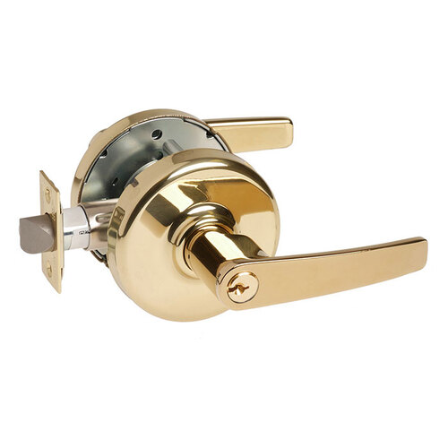 CL3851 Entrance Lockset Bright Polished Brass