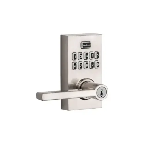 SmartCode 917 Touchpad Electronic Lever Satin Nickel