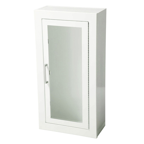 Ambassador Steel Surface Mounted Non Fire-Rated Cabinet - Solid Door with Pull